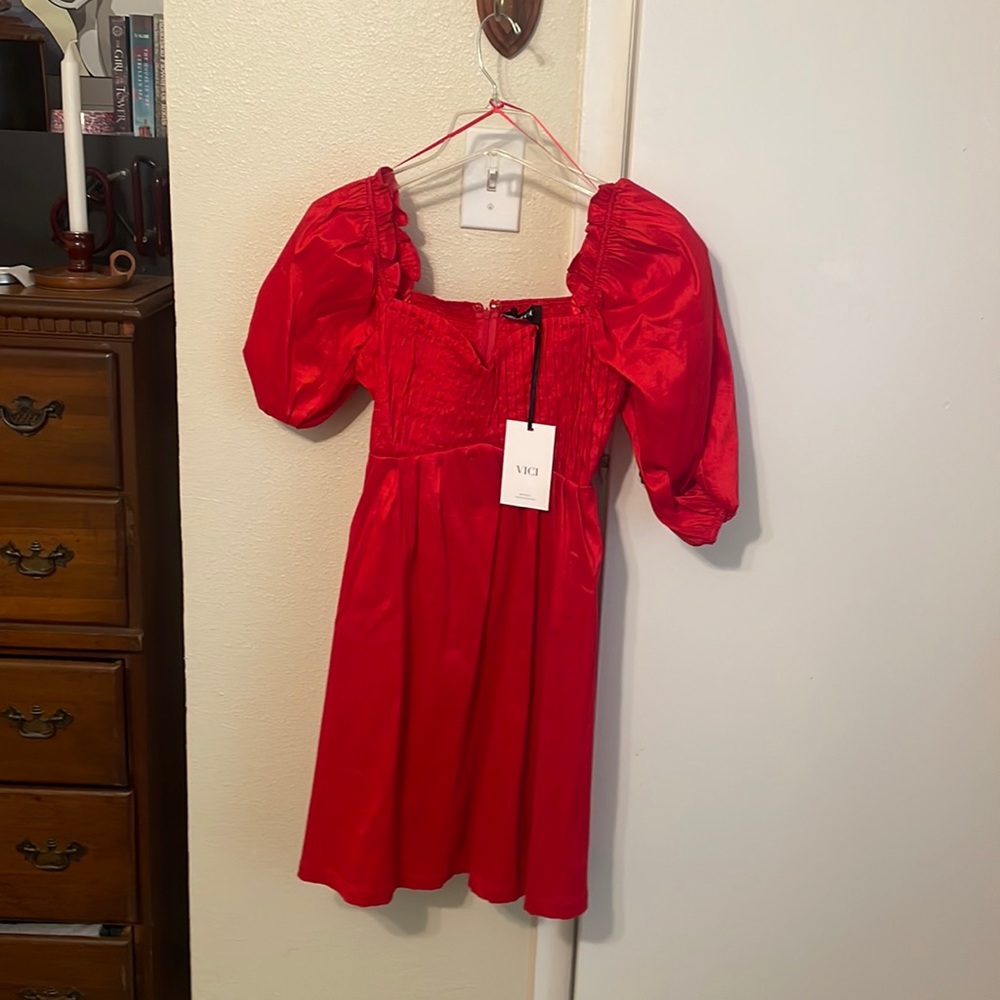 NWT Red Cocktail Dress